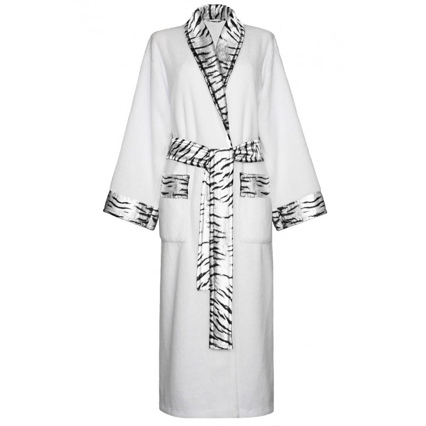 CLASSIC BATHROBE IN WHITE